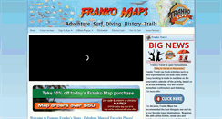 Desktop Screenshot of frankosmaps.com