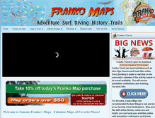 Tablet Screenshot of frankosmaps.com